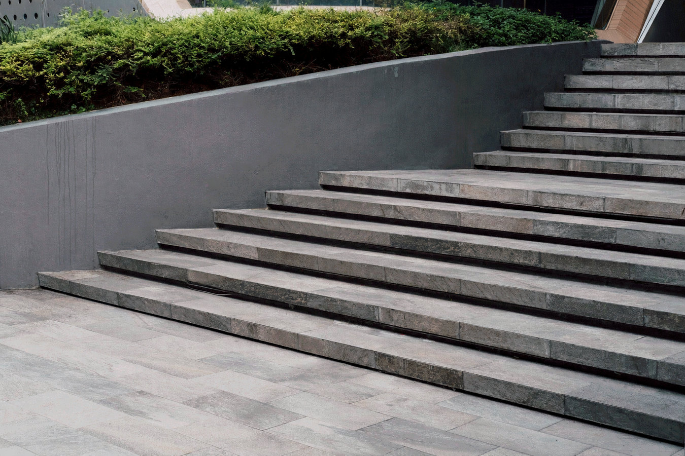 Concrete steps construction